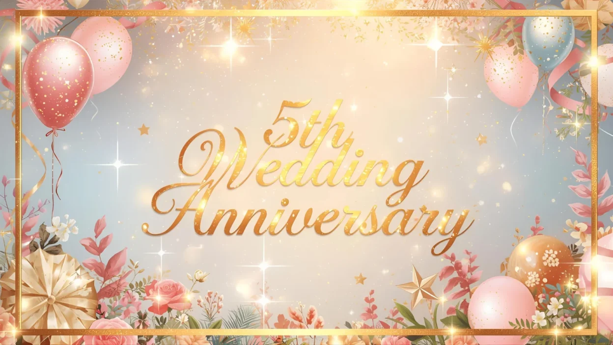 5th wedding anniversary