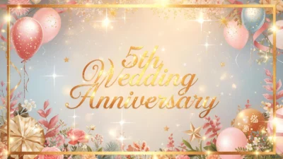 5th wedding anniversary