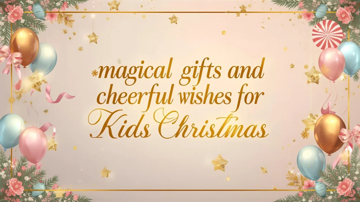 Magical and Cheerful Wishes for Kids