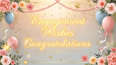 engagement wishes and proposal congratulations