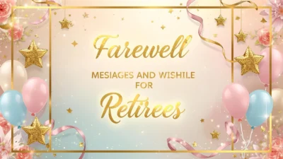 farewell messages and wishes for retirees