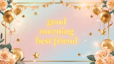 good morning best friend