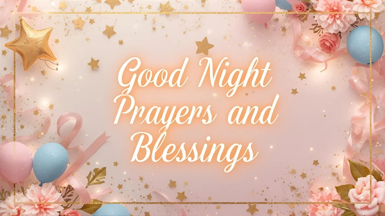 good night prayers and blessings