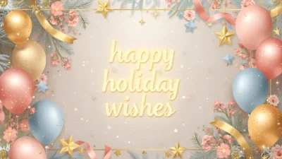 happy holiday wishes
