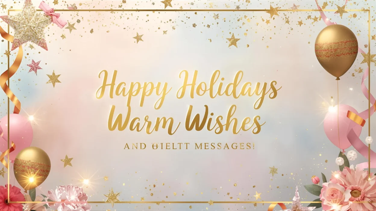 happy holidays warm wishes and heartfelt messages