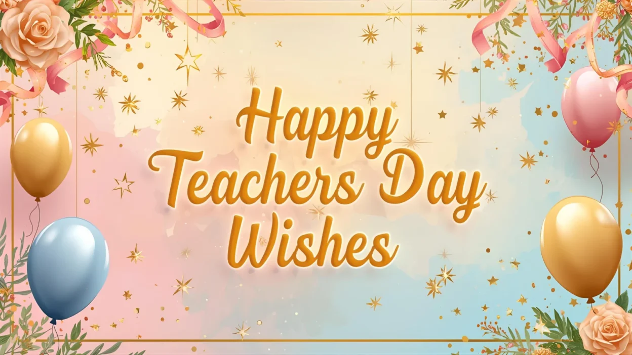 happy teachers day wishes