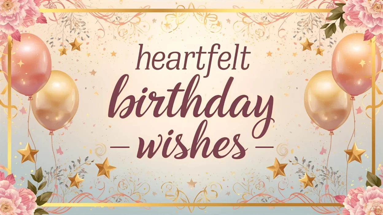 heartfelt birthday wishes