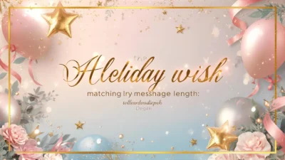 the holiday wish blueprint matching message length to relationship depth