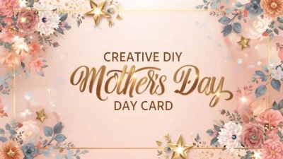 creative diy mothers day card
