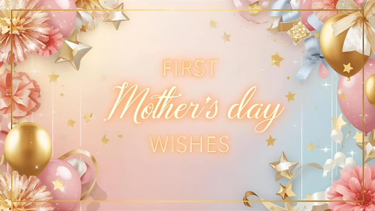 first mothers day wishes