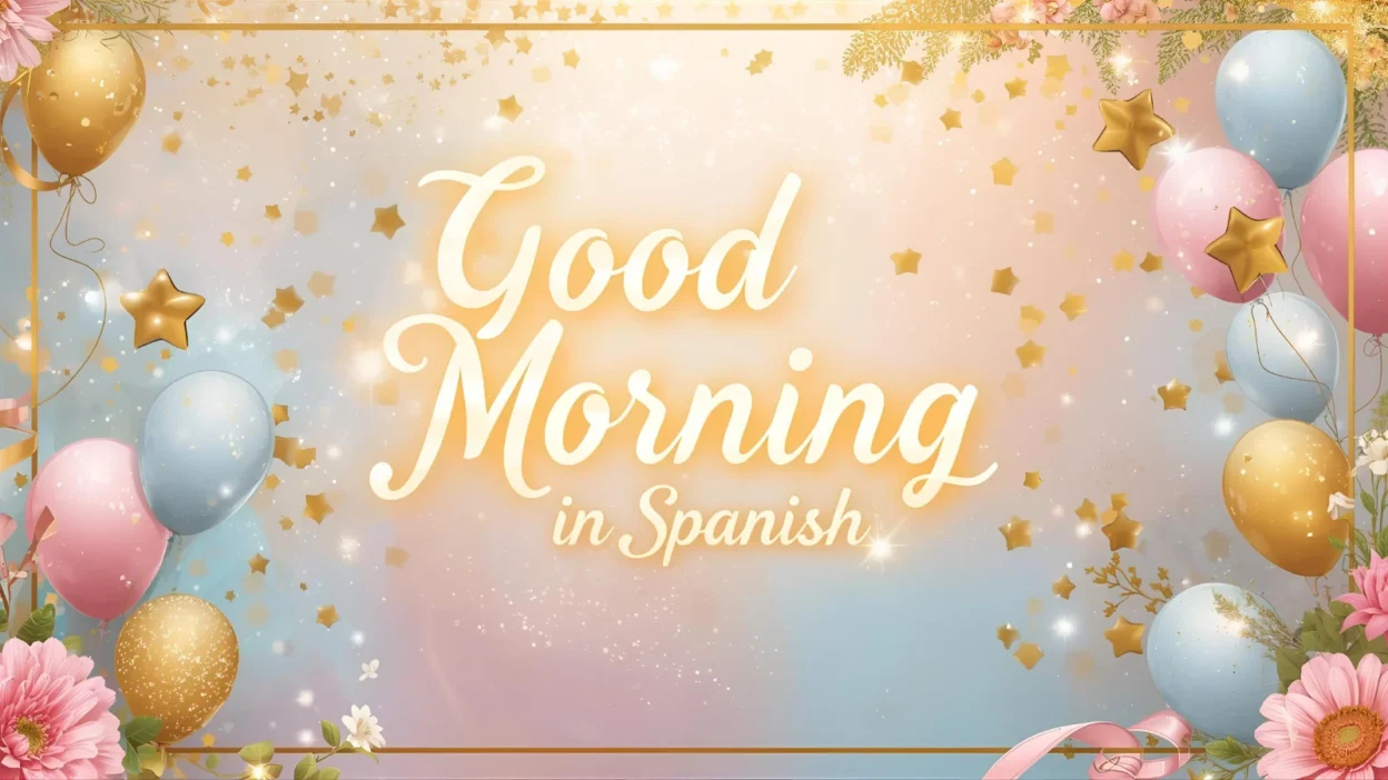 good morning in spanish