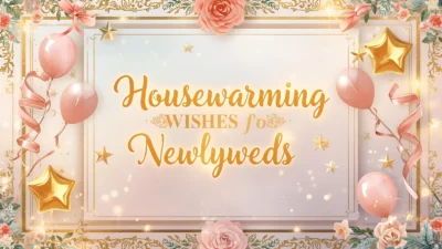 housewarming wishes for newlyweds