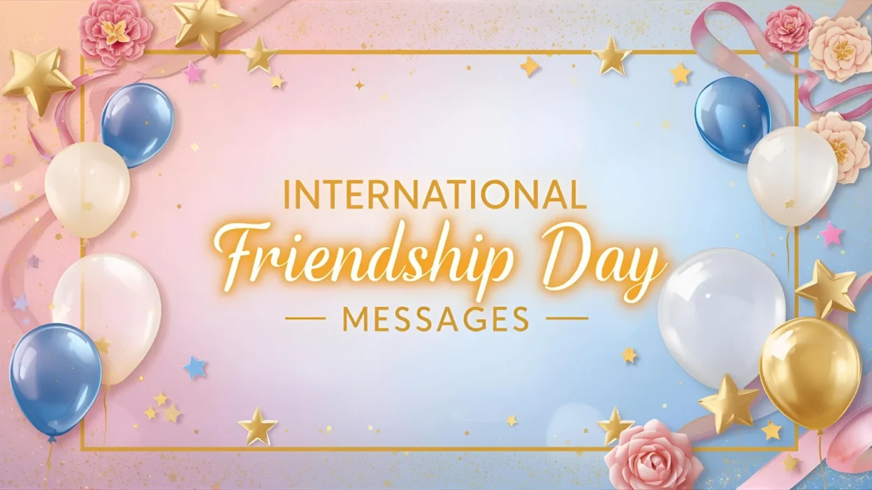 international friendship day messages