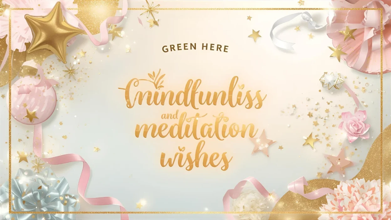 mindfulness and meditation wishes