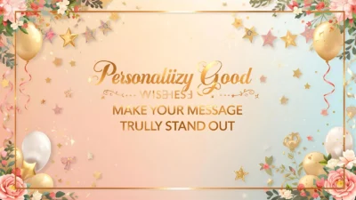 personalizing good wishes how to make your message truly stand out