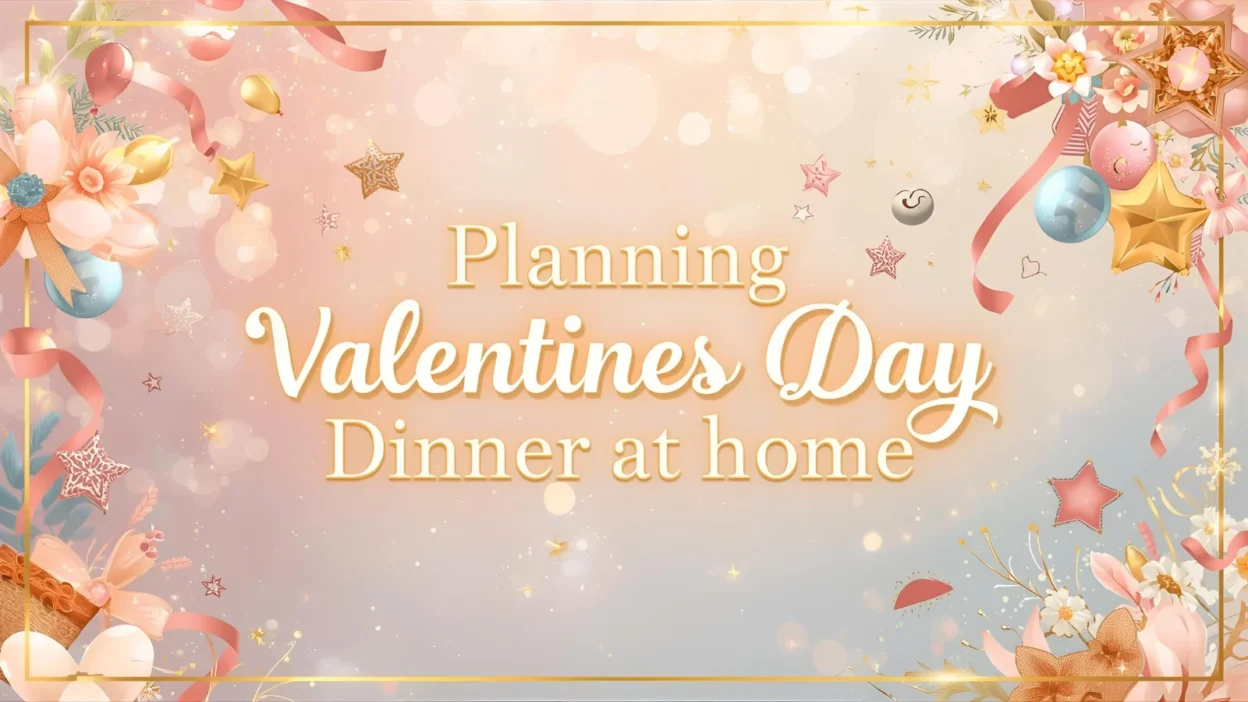 planning a romantic valentines day dinner at home