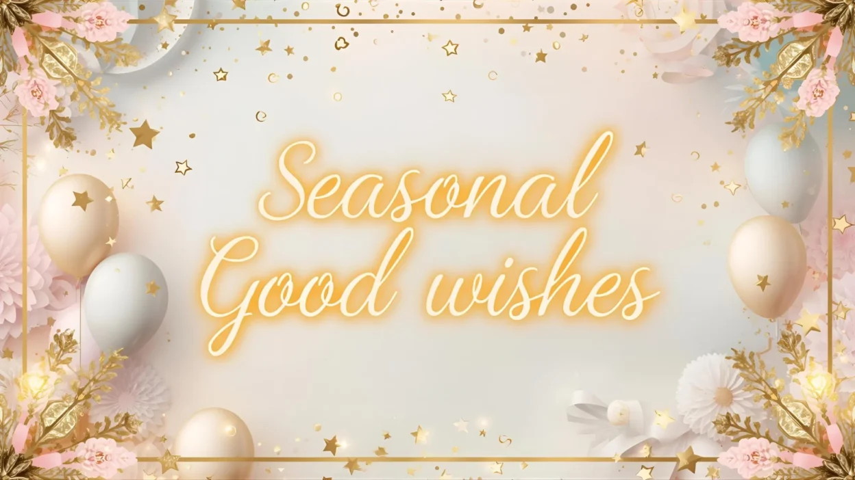 seasonal good wishes