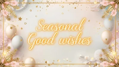 seasonal good wishes
