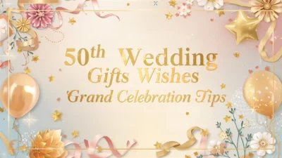 50th wedding anniversary golden gifts wishes grand celebration tips