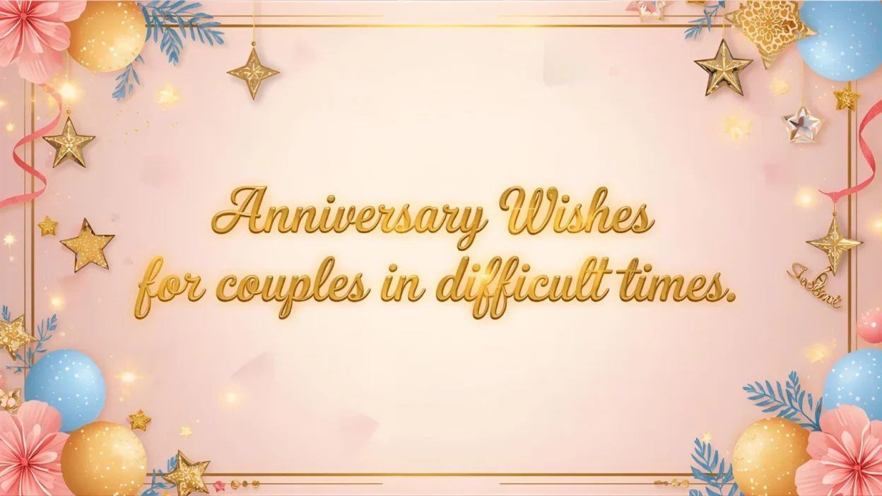 anniversary wishes for couples in difficult times