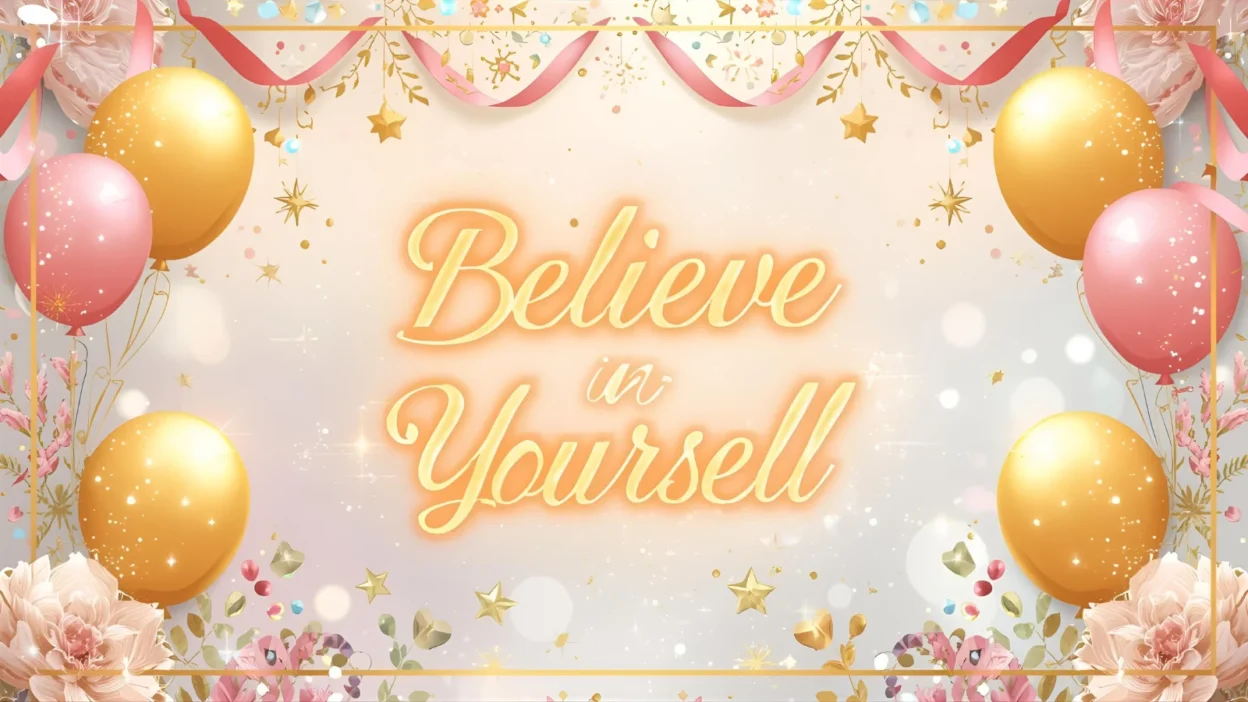 believe in yourself inspirational messages for self confidence