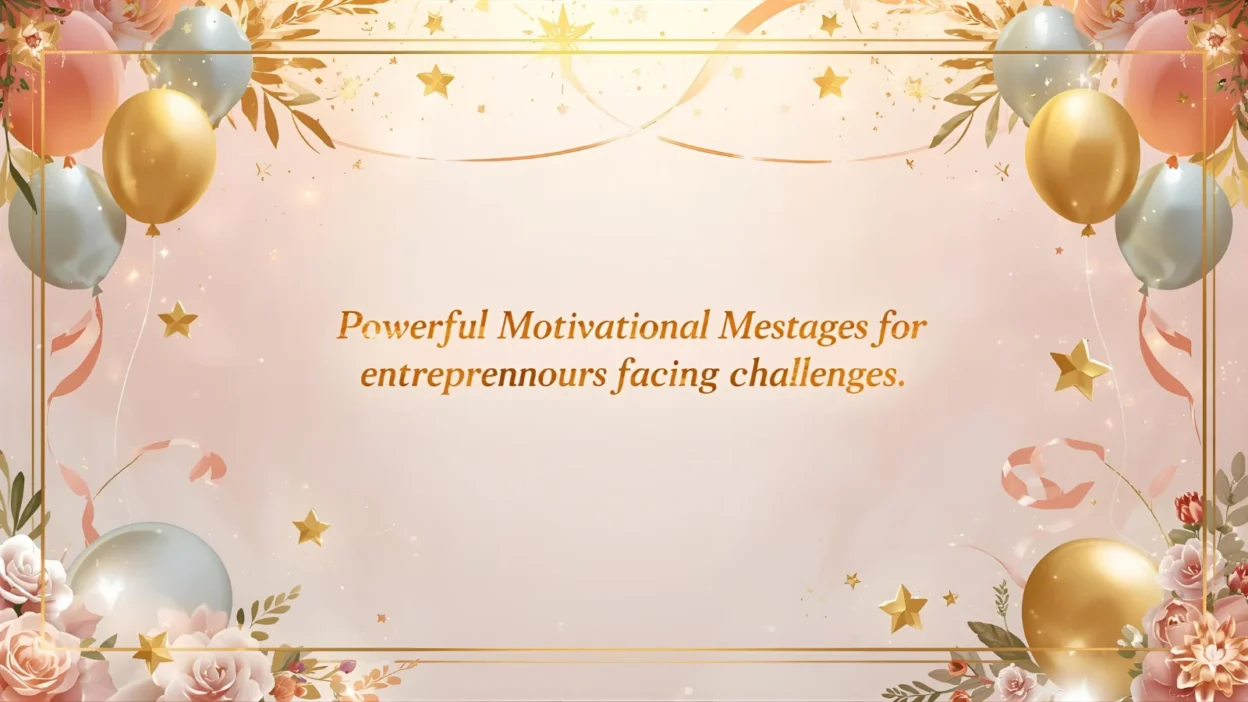 powerful motivational messages for entrepreneurs facing challenges