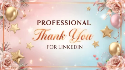 professional thank you messages for linkedin