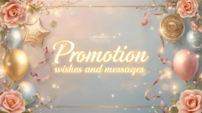 promotion wishes and messages