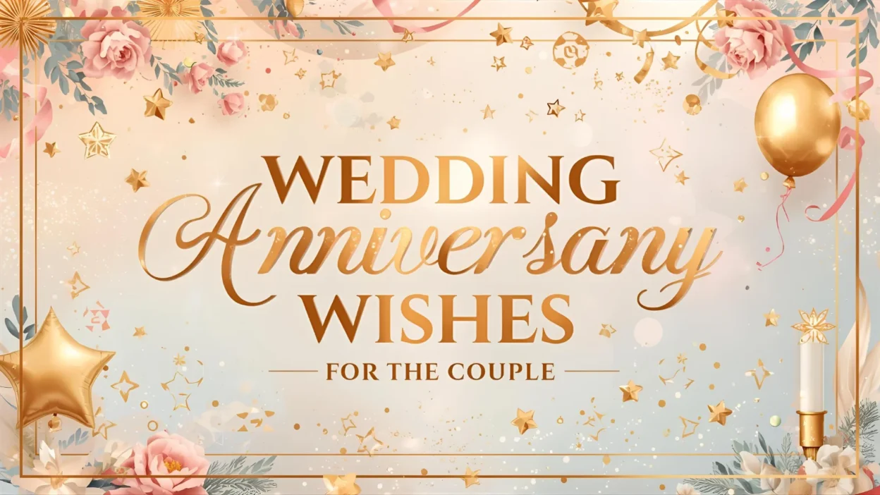 wedding anniversary wishes for the couple