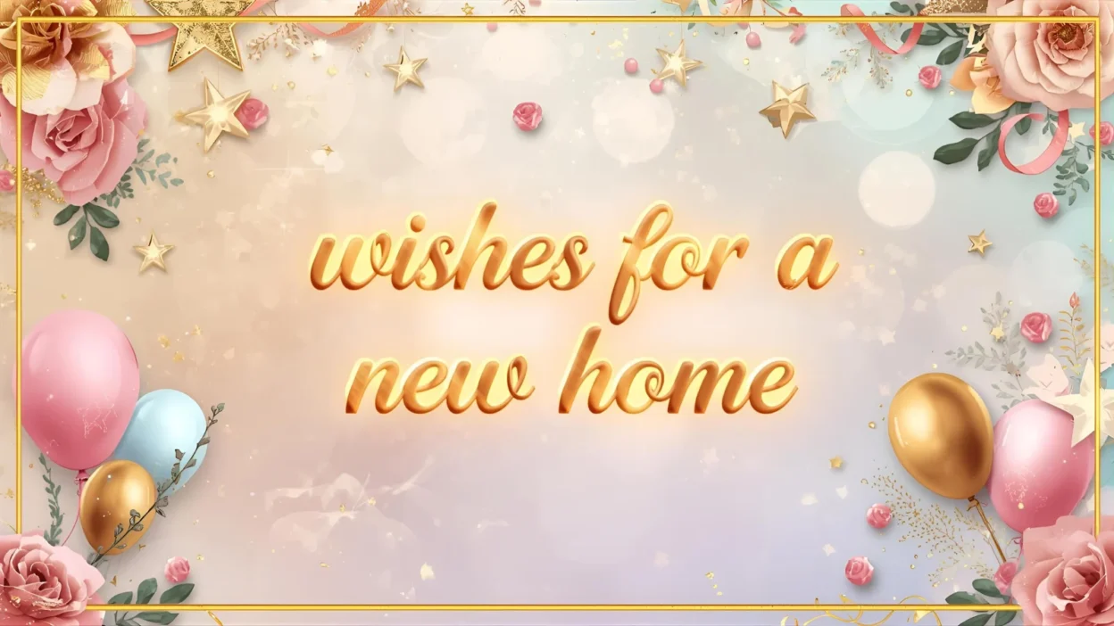 wishes for a new home